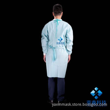 Light blue surgical suit